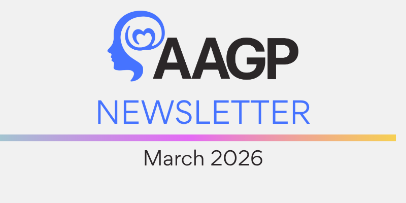 AAGP Newsletter: March 24, 2026