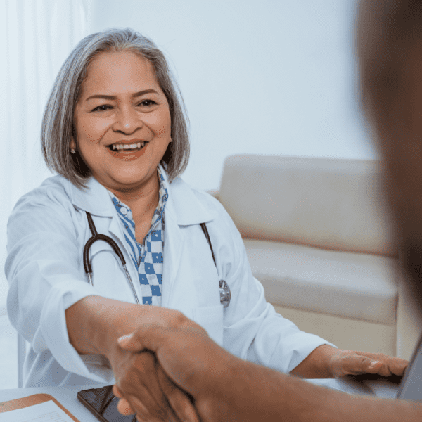 Doctor Shaking Patient's Hand